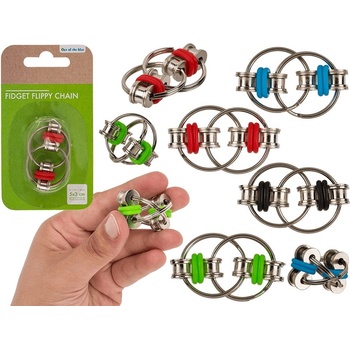 Popron Fidget antistresová hračka Flippy Chain flippy řetěz