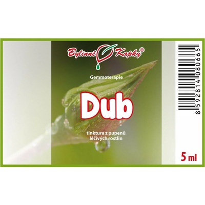 Dub púčiky gemmoterapie 5 ml