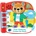 VTech Интерактивна играчка Vtech - Книжка 4 сезона (на английски език) (V558303)