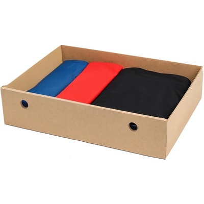 Karton Pak Úložné boxy na oblečenie, organizéry do skrine Eko Karton 55 x 40 x 13 cm zásuvka