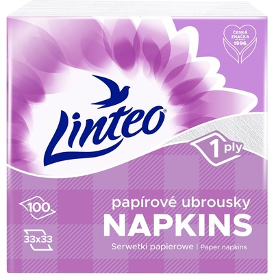 Linteo papírové ubrousky 33x33cm – Sleviste.cz