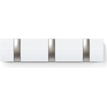Umbra Бяла стенна закачалка от тополово дърво Flip - Umbra (318853-660)