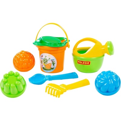 Polesie Плажен комплект Polesie Toys - 8 части, асортимент (111287)