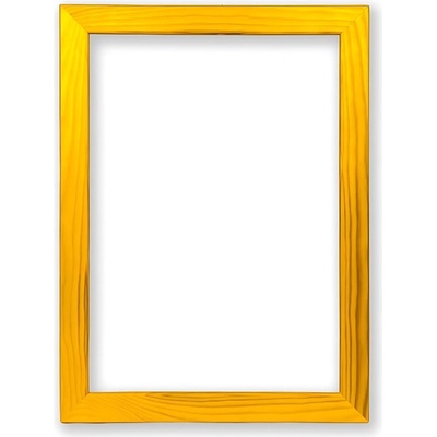 Fotorámeček Modena Rozměr: 60 x 80 cm, Barva: Žlutá, Typ zasklení: Plexi