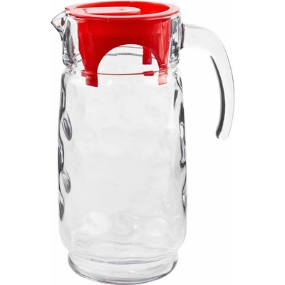 Ahomi Skleněný džbán s víkem 1,65l