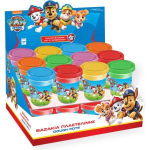 John Hellas Paw Patrol Plasteline Single Dough In Display 100gr (03977pm)