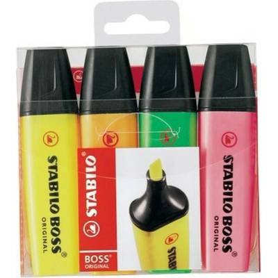 Stabilo Boss 4 kusy 70/4