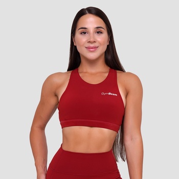 GymBeam Спортен сутиен Ignite Dark Red S
