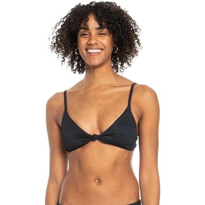 Roxy Rib Love The Surf Knot bikini top - Black (Anthracite)