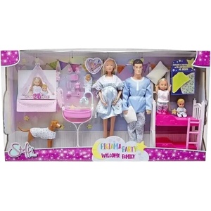 Simba Toys Игрален комплект Simba Toys Steffi Love - Пижамено парти (105733552)