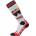 Meatfly sNB & SKI чорапи Leeway Dark Red Meatfly | Cherven | МЪЖЕ | L