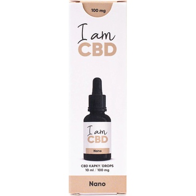 I am CBD Nano CBD kapky 10 ml