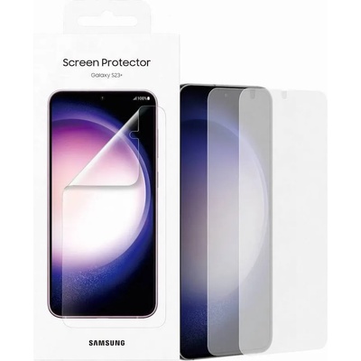 Samsung Screen Protector EF-US916CTEGWW - оригинално защитно покритие за дисплея на Samsung Galaxy S23 Plus (2 броя) (прозрачно)