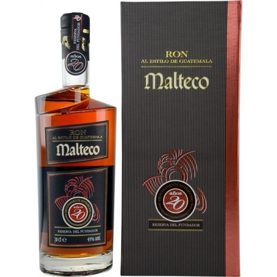 Malteco Reserva del Fundador 20y 40% 0,7 l (kartón)