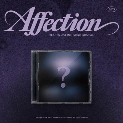 BE'o - Affection (Jewel Case Version) - CD