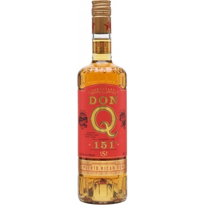 Don Q 151 75,5% 0,7 l (čistá fľaša)