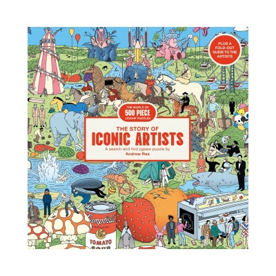 LAURENCE KING PUBLIS The Story of Iconic Artists 500 dílků