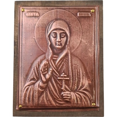 МЕДНА ИКОНА ЗА ЗАЩИТА СВЕТА ПЕТКА