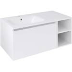 SAPHO Lorea - Шкаф за мивка 100x46x52 см, 1 чекмедже, ляв, матово бял LE070-3131-L-11 (LE070-3131-L-11)