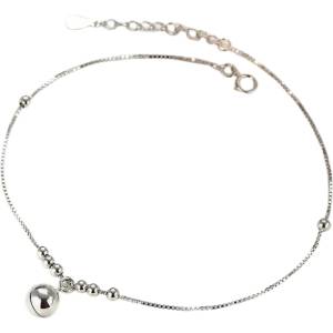 Silenti Jewelry Сребърна гривна за крак "Благодетелност