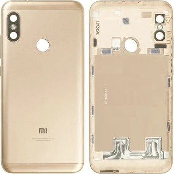 Kryt Xiaomi Mi A2 Lite zadní zlatý