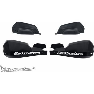 Barkbusters VPS plasty černé/bílý nápis vč. deflektoru | Zboží Auto