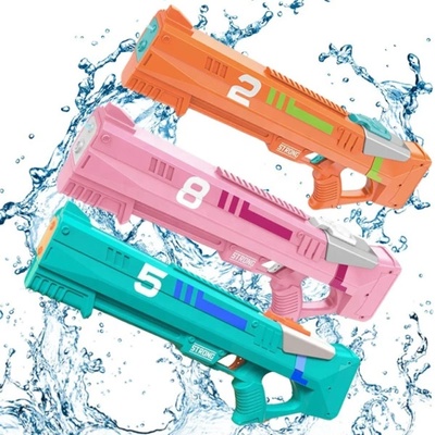 IQ models Výhodný set Elektrických vodních pistolí Strong 528 s automatickým nasáváním 3 ks 319513 modrá, růžová a oranžová – Zbozi.Blesk.cz