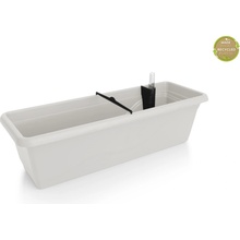 PLASTKON Truhlík samozavlažovací EXTRA LINE SMART plastový biely - 60cm