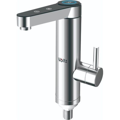 Voltz Нагревател за вода Oliver Voltz OV57100F, 3300W, За плот, Сензорно управление, Дигитален дисплей, Инокс
