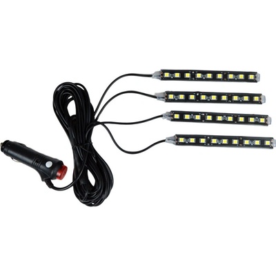 Sada ambientního osvětlení LED v interiéru, Zelená