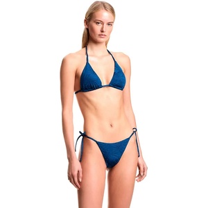 Giorgio Armani EW000786_AF20241 Triangle bikini - Blue (Ink Monstera)