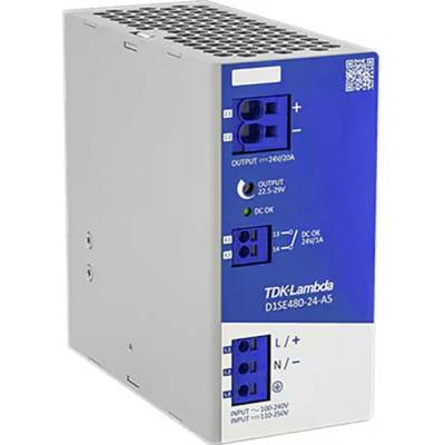 TDK-Lambda sieťový zdroj na montážnu lištu (DIN lištu), 480 W