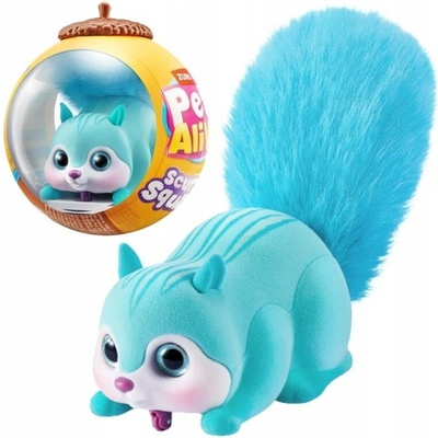 Zuru Pets Alive Scurry'n Squirrel - Modrá veverka 9565D