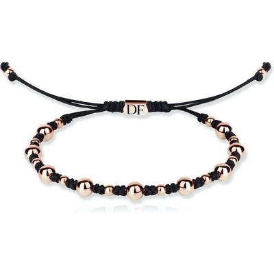 Danfil zlatý se šňůrkou DLB5189 růžové zlato