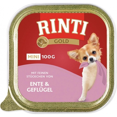 Rinti Gold Mini Adult Dog kačica a hydina 100 g
