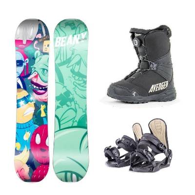 Beany Antihero snowboard + Beany Junior vázání + Beany Avenger BS boty - 100 cm + S - EU 36-38