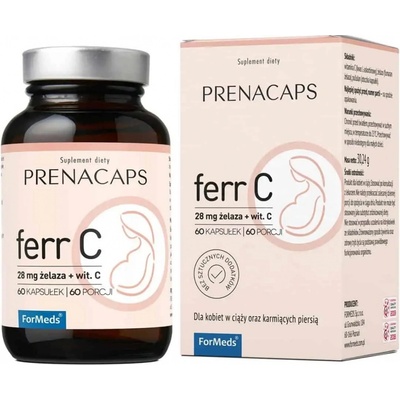 Formeds Prenacaps Ferr C 60 kapsúl