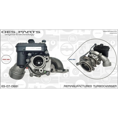 Plniace dúchadlo OES PARTS Product line OES-PARTS ES-07-0661