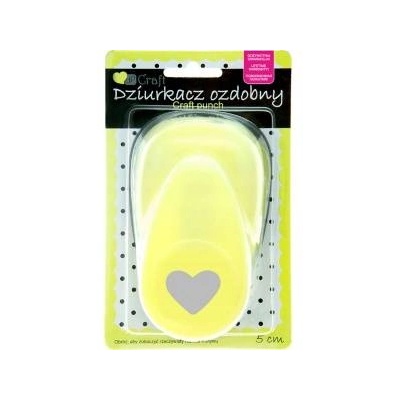 DALPRINT Decorative hole punch 5cm heart 2