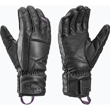 LEKI Дамски скиорски ръкавици LEKI Montera Prime Women black/blackberry grey