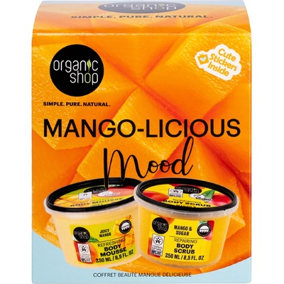 Organic Shop Mango-Licious Mood Beauty Set