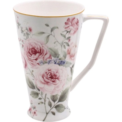 HOME ELEMENTS Porcelánový hrnček Ruža 500 ml