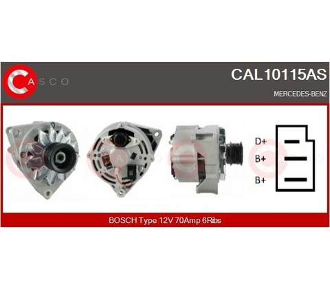 Generátor CASCO CAL10115AS