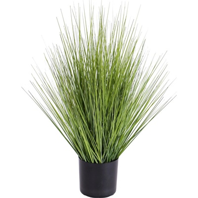 Umelá Tráva ker v kvetináči zelená, 61cm