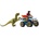 Schleich Schleich Преследване с велосираптор и АТВ (41466)
