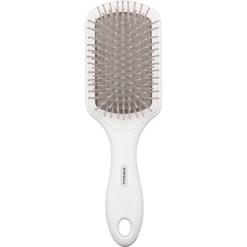 TITANIA Правоъгълна четка за коса, 1796, бяла, 21.6 cm