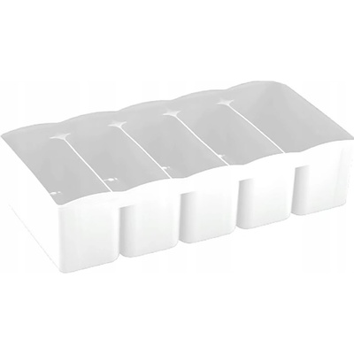 Organizér s pěti přihrádkami - 110 x 275 x 65 mm - DUNYA 37-07407-bi