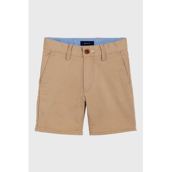 ŠORTKY GANT CHINO shorts hnedá