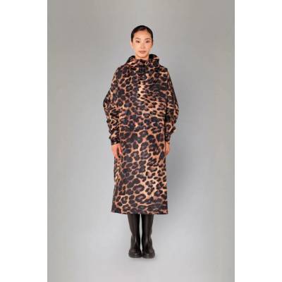 Rainkiss Dark Leopard Rain Poncho