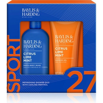 Baylis & Harding Citrus Lime Mint Refreshing Shower Duo 300 ml sprchový gél